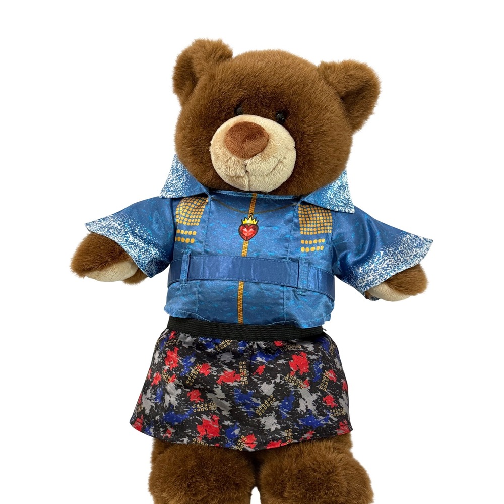 Build A Bear Disney Descendants Evie Outfit Brown Plush Stuffed Animal BABW